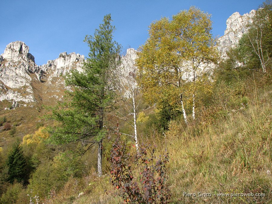 cancervo 029.jpg - Salendo verso i bastioni del Cancervo